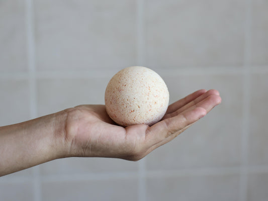 Creamy Salted Caramel Bath Bomb - Brielle Collective