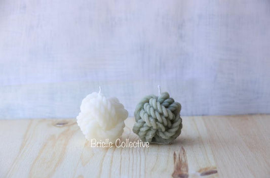 Yarn Ball Candle - Brielle Collective