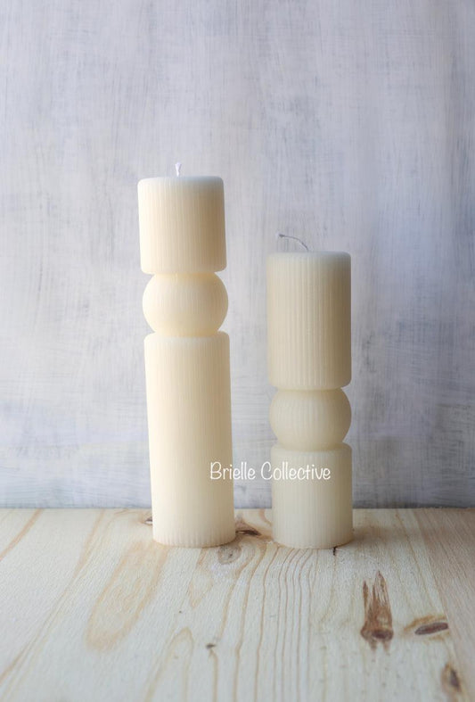 Pearled Candles – Brielle Collective